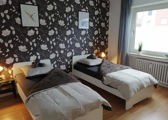 Apartmán Geraeumige Handwerkerunterkunft Mit Balkon Rheine